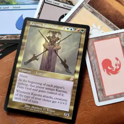 COMMANDER Magic Deck MTG - *Karona, False God of SLIVERS Tribal Enchantments* - Image 1