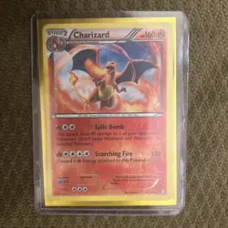 Pokemon Charizard Reverse Holo Rare BW Boundaries Crossed 20/149 - Image 1