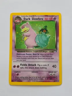 Dark Slowbro 8/110 Legendary Collection Holo Pokemon Card WOTC 2002 - Excellent - Image 1