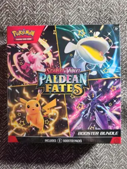 Brand New Pokemon Scarlet & Violet Paldean Fates Booster Pokemon~Sealed - Image 1