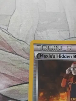 Maxie's Hidden Ball Trick 133/160 Primal Clash Reverse Holo Pokemon Card LP - Image 2