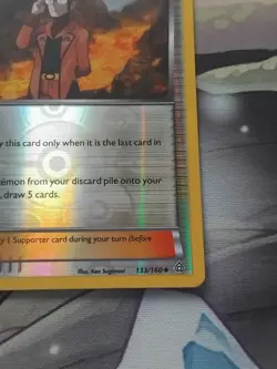 Maxie's Hidden Ball Trick 133/160 Primal Clash Reverse Holo Pokemon Card LP - Image 5