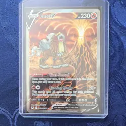 Pokemon TCG Entei V Ultra Rare Holo Crown Zenith Galarian Gallery GG36/GG70 - Image 1