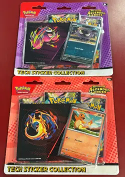 Ascended Heroes Tech Sticker Collection Set of 2 Pokemon TCG IN HAND SHIPS ASAP! - Image 1