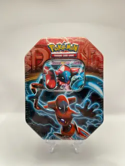 (402804) Pokemon 2013 Fall Deoxys Black & White Collectors Tin - Factory Sealed - Image 1