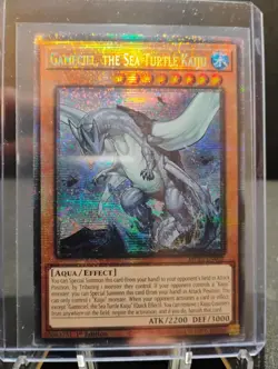 Yu-Gi-Oh Gameciel, the Sea Turtle Kaiju MP25-EN028 Starlight Rare 1st Edition NM - Image 1