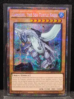 Yu-Gi-Oh Gameciel, the Sea Turtle Kaiju MP25-EN028 Starlight Rare 1st Edition NM - Image 4