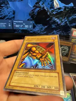 Left Arm of the Forbidden One LOB-123 The Legend of Blue Eyes White Dragon - Image 3