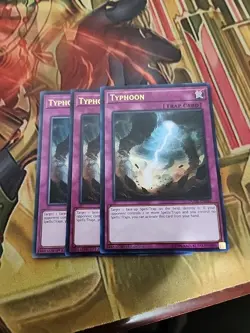 3X Typhoon DUDE-EN046 Ultra Rare 1ST ED NM Yugioh - Image 1