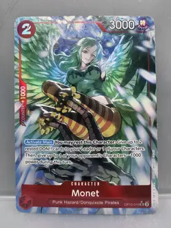 MONET - One Piece TCG OP10-016 - AA Alt Art Super Rare SR - Royal Blood English - Image 1