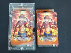 One Piece TCG Treasure Boosters Set 4 Pack Box Sealed Lot Of 2x - Image 1