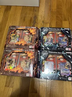 One Piece Illustration Box Vol. 5 & 6 *LOT OF 4 New SEALED IN HAND - Image 1