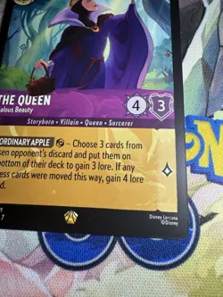 The Queen - 74/204 Disney Lorcana Archazia's Island LEGENDARY Normal - Image 2