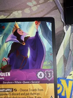 The Queen - 74/204 Disney Lorcana Archazia's Island LEGENDARY Normal - Image 5