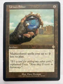 MTG Magic the Gathering Urza's Filter (318/356) Invasion MP - Image 1
