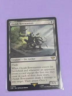 MTG: The Lord of the Rings: Orcish Bowmasters #0103 Rare - NM - Image 1