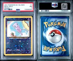 Mew Holo Southern Islands Promo PSA 7 Pokemon #1 - Image 3