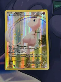 Mew XY110 XY Black Star Promo Holo Foil Pokemon TCG Card - Image 1