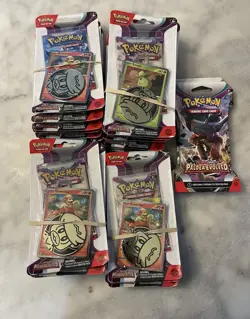 Pokemon 36 Scarlet & Violet Paldea Evolved Blister And Sleeved Packs Sealed - Image 1