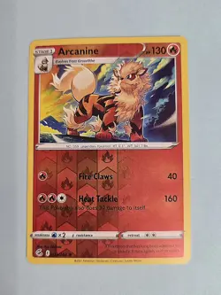 2021 Arcanine 33/264 - Reverse Holo Rare - Fusion Strike - NM Pokemon TCG - Image 1