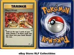2000 Pokemon, Gym Heroes, #114/132 Misty's Wrath, Uncommon - Image 1