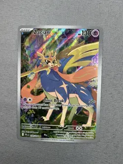 Zacian 100/094 Illustration Rare Pokemon TCG Phantasmal Flames MINT MT - Image 2