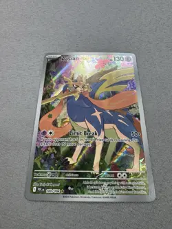 Zacian 100/094 Illustration Rare Pokemon TCG Phantasmal Flames MINT MT - Image 3