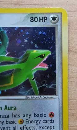 Pokemon TCG Rayquaza EX Deoxys Holo Card 22/107 MP Condition - Image 3
