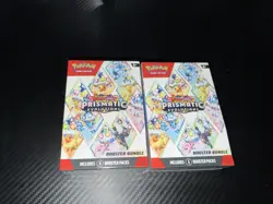 Lot of (2) Pokemon TCG Prismatic Evolutions Booster Bundle - Factory Sealed - Image 1