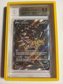 Pokemon Giritina V Alternate Art 186/196 Lost Origin LP BGS 9.5 Gem Mint - Image 1
