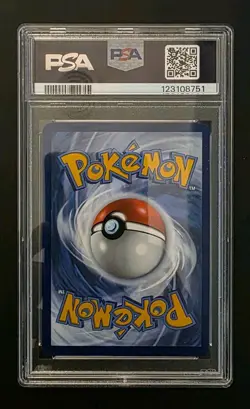 Pokemon TCG Team Rockets Meowth Card 203/182 Destined Rivals PSA 9 - Image 2