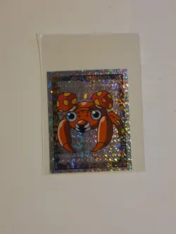 Paras S9 Holo Pokemon Merlin Sticker NM - Image 1