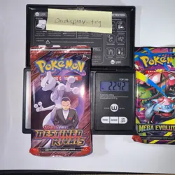 Mega Evolutions 22.76g Destined Rivals 22.42g Booster Pack Pokemon TCG 2 PACK - Image 4