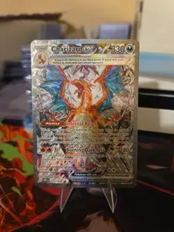 Charizard ex 223/197 Pokemon TCG Obsidian Flames Special Illustration Rare NM - Image 1