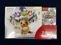 Pokemon ETB Elite Trainer Box Prismatic Evolutions, 2-Pack, New Sealed - Image 1