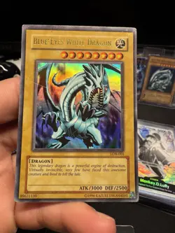 Blue-Eyes White Dragon LOB-001 The Legend of Blue Eyes White Dragon Unlimited - Image 1