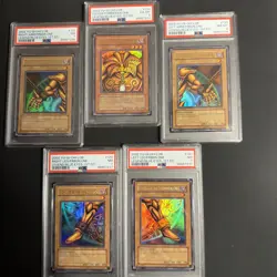 Sequential PSA 6 to 8 1st Edition Exodia The Forbidden One LOB-124 Yu-Gi-Oh All - Image 1