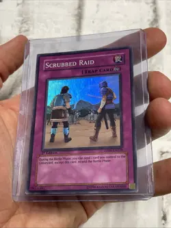 Yugioh! Scrubbed Raid - DP09-EN029 - Super Rare - 1st Edition - YuGiOh LP/NM - Image 1