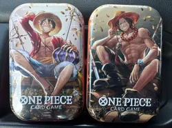 One Piece TCG Card Game - Mini Tin Vol.2 English OP 13 + Promo Pack (Qty 2) - Image 1