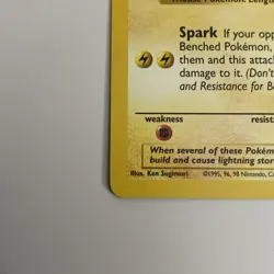 🔥 Pikachu #60/64 Unlimited Common | Jungle - 1999 Pokemon Card - Image 3