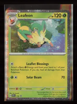 Leafeon - (Cosmos Holo) Promo SV: Scarlet & Violet Promo Cards 170 NM - Image 1