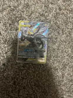 Pikachu & Zekrom GX SM168 Holo Card Promo Rarity, Near Mint Condition - Image 3