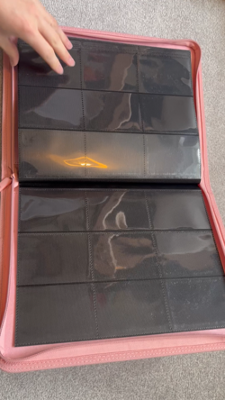 Vault x - Just Pink 9-Pocket 360 Card Capacity Binder - ZIP BINDER - Used - Image 2