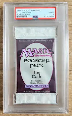 MTG - The Dark - Sealed Booster Pack - PSA 9. More MTG In My Store. - Image 1