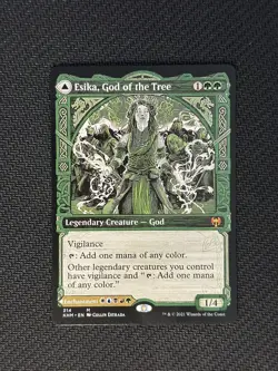 Esika, God of the Tree / The Prismatic Bridge - Kaldheim - MTG KHM 314 Showcase - Image 1
