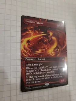 Hellkite Tyrant (Anime Borderless) 428 MTG NM - RVR - Image 3