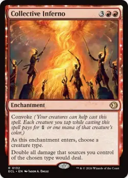 1 x Collective Inferno - Lorwyn Eclipsed - LP - MTG - Image 1