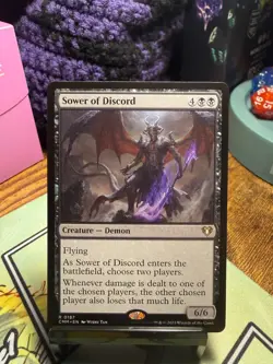 Sower of Discord - Commander Masters (CMM), (Non-Foil), #0187 - Image 1