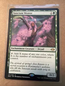 Sanctum Weaver Modern Horizons 2 Regular. Mtg. Nm - Image 2