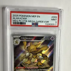 POKEMON Alakazam 009 Me: Mega Evolution Promo Holo Pokemon center ETB - Image 4